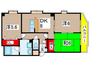 フォレスト武庫之荘 Ⅱの物件間取画像